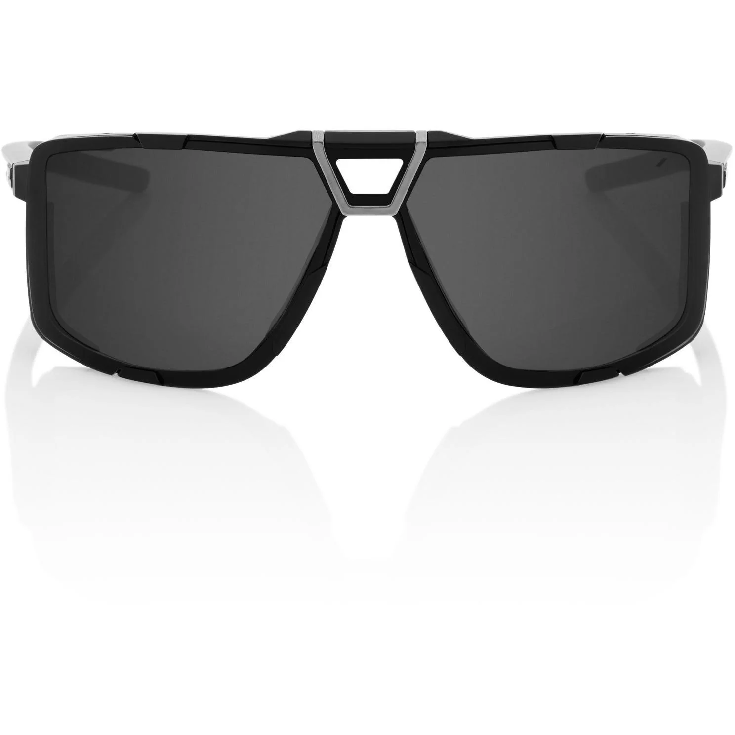100% Eastcraft Sunglasses Matte Black with Smoke Lens - Image 5