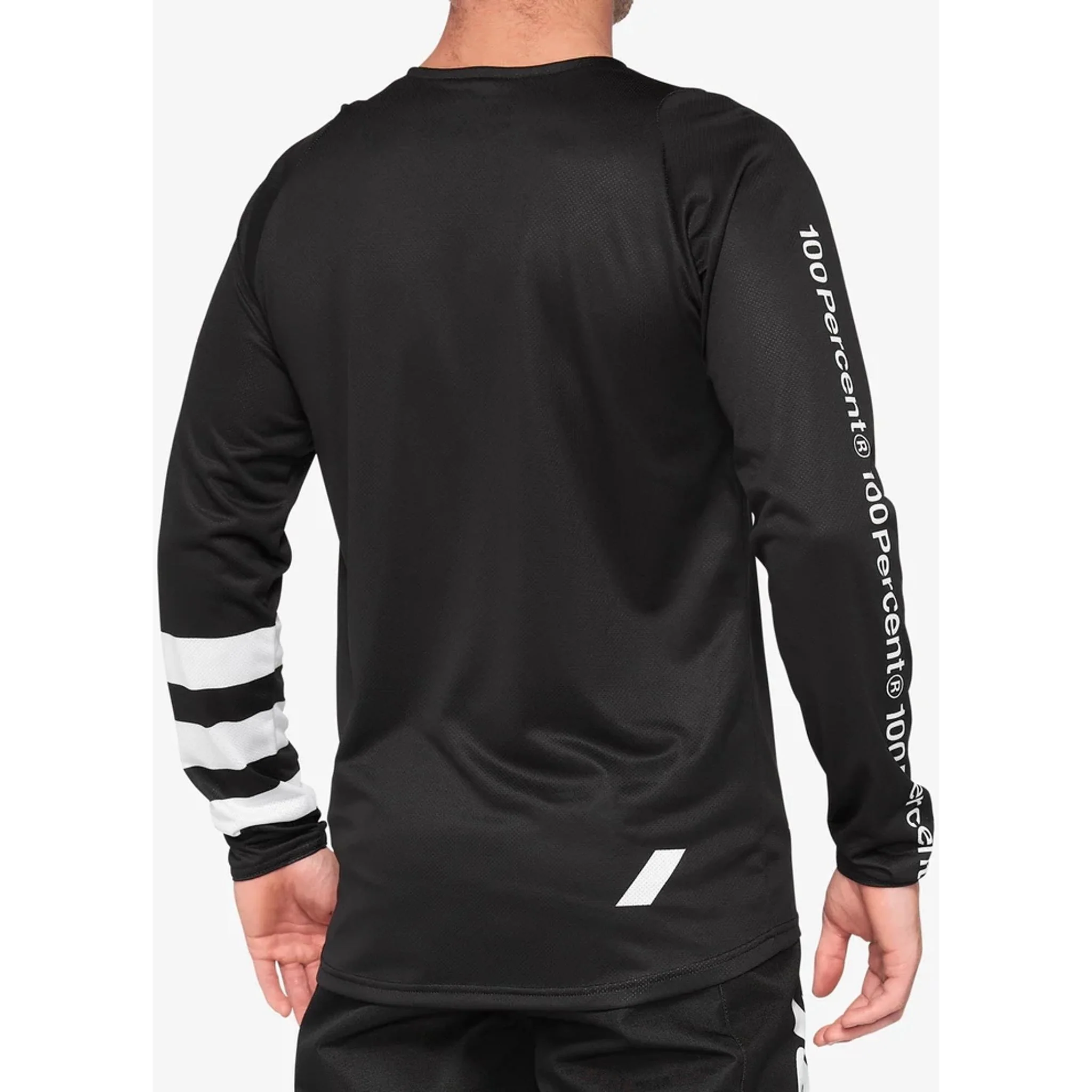 100% R-Core Jersey Black/White - Image 2