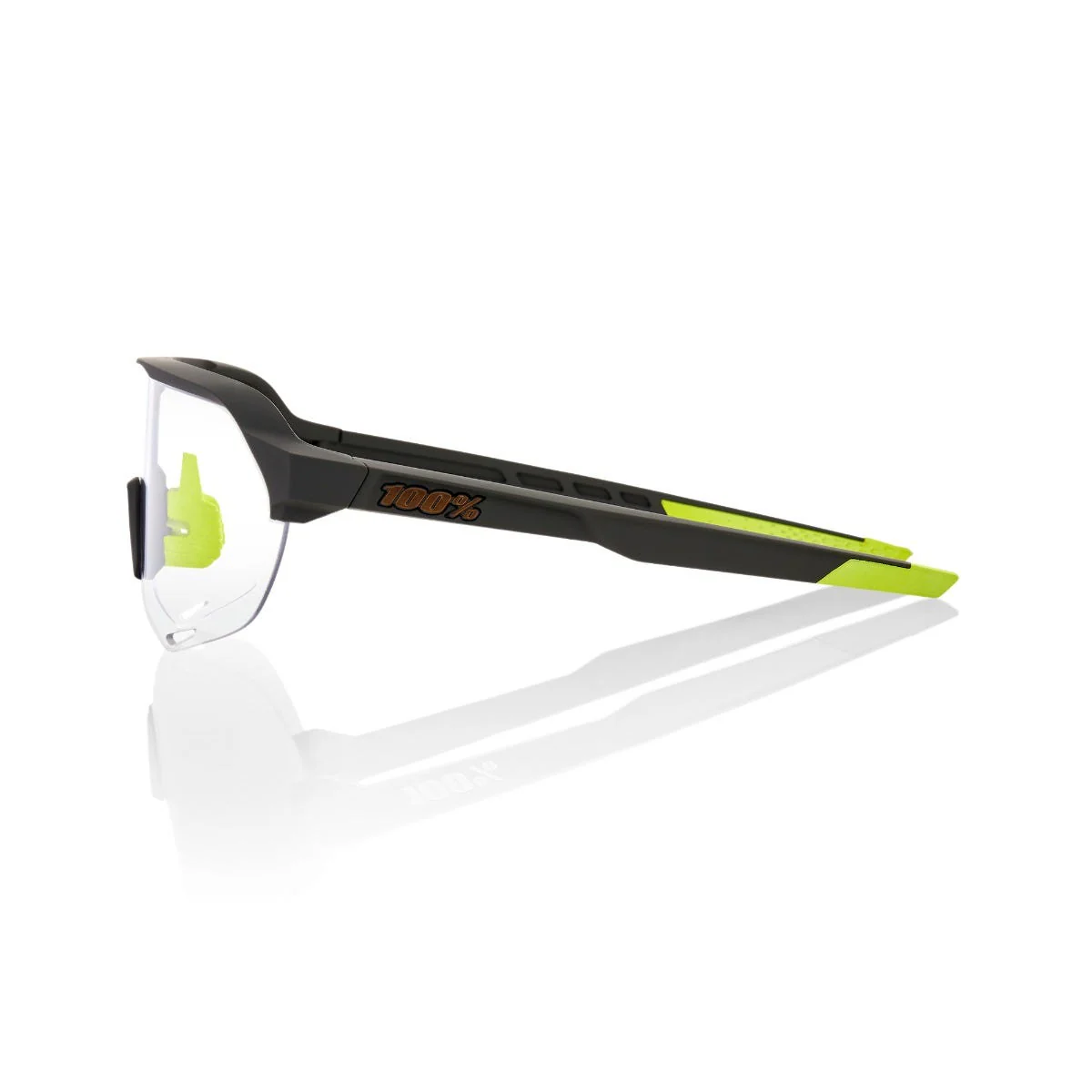 100% S2 Sunglasses Grey Photochromic Lens - Image 3