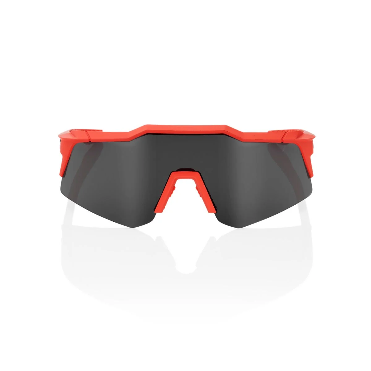 100% Speedcraft XS Sunglasses Coral with Smoke Lens - Image 2