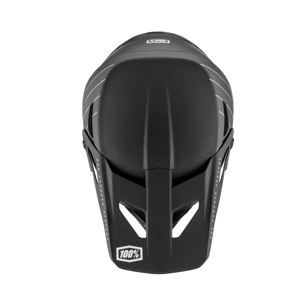 100% Status Fullface Helmet Black - Image 2