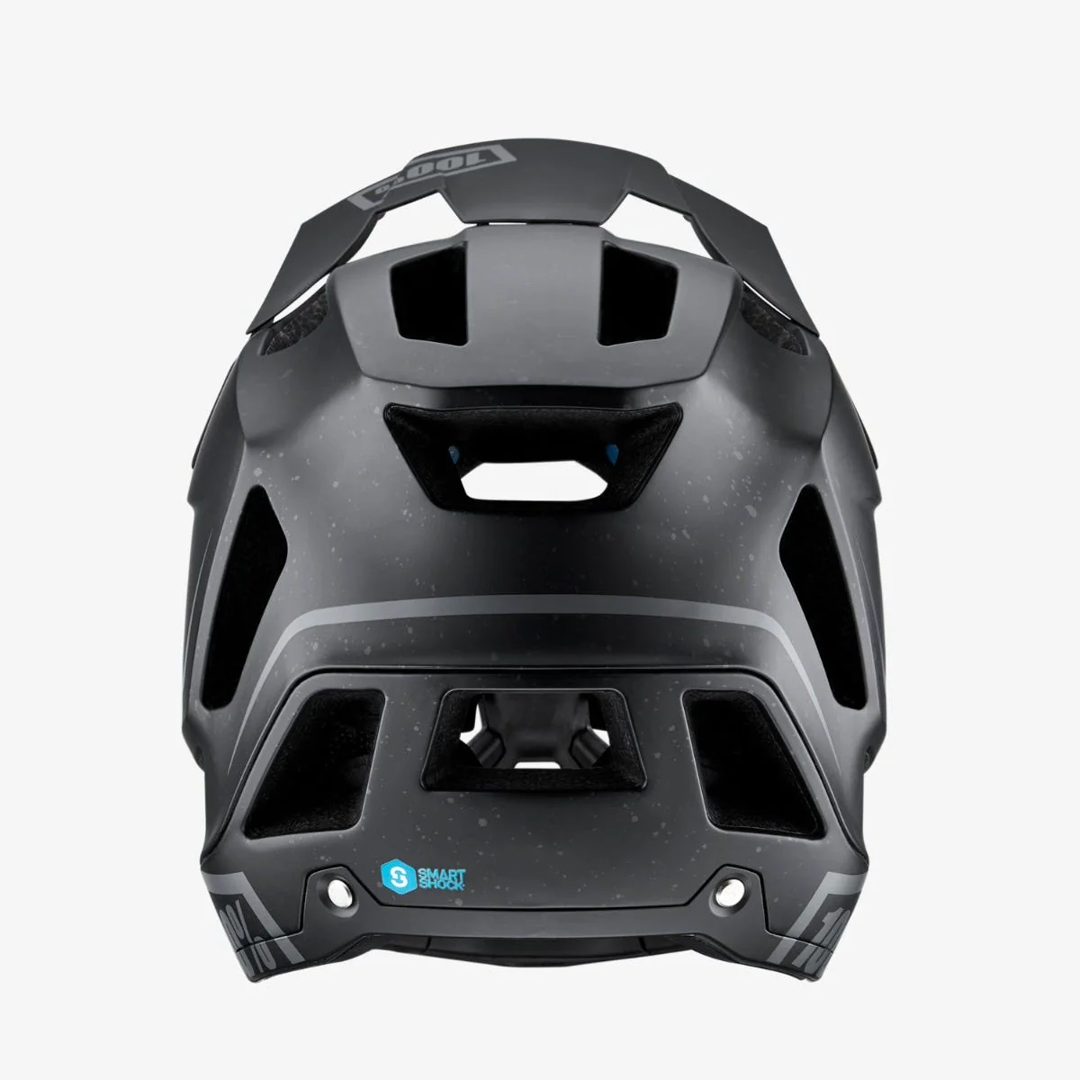 100% Trajecta Full Face Helmet Black - Image 5