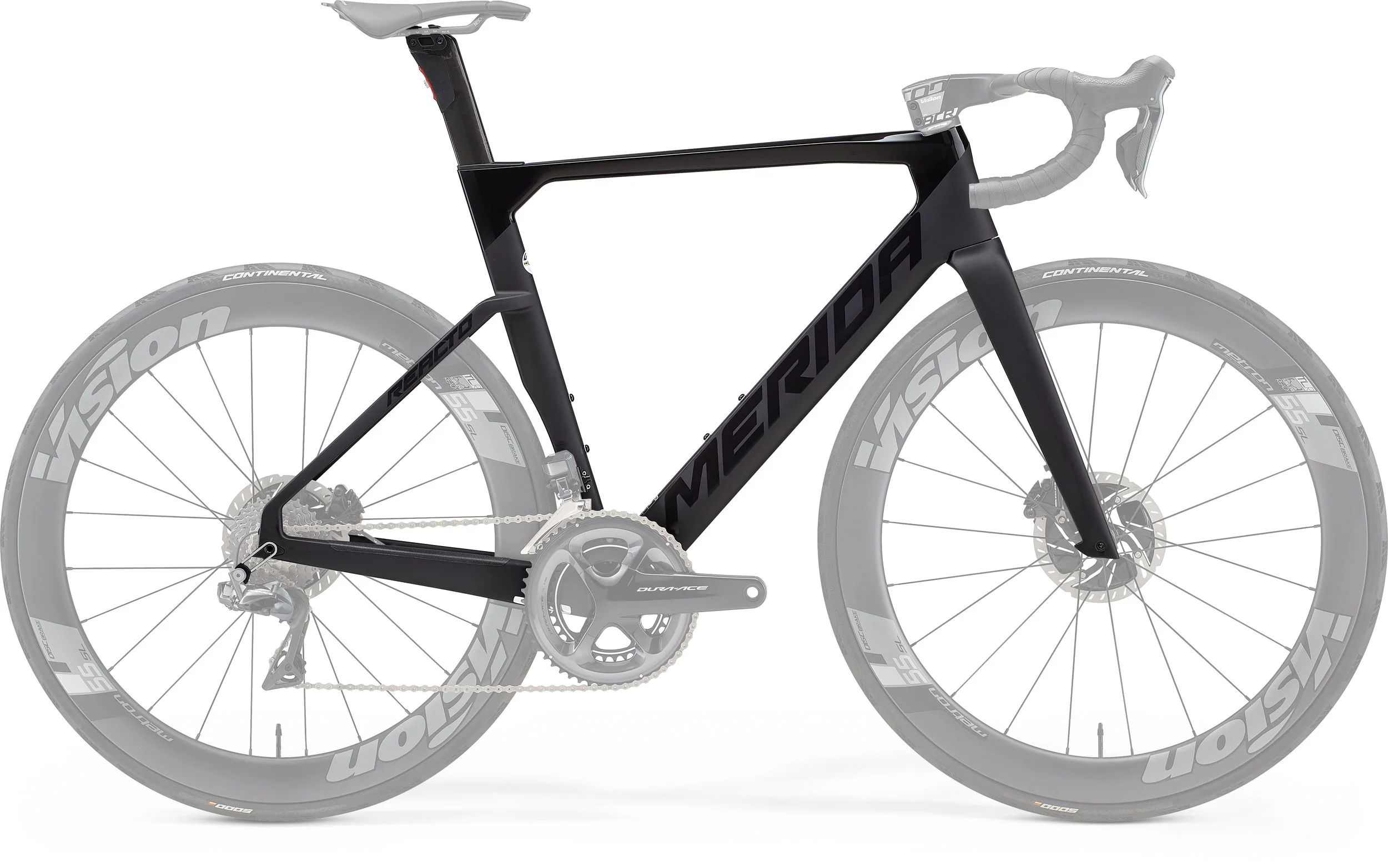 Merida Reacto Team Frameset Black 2022