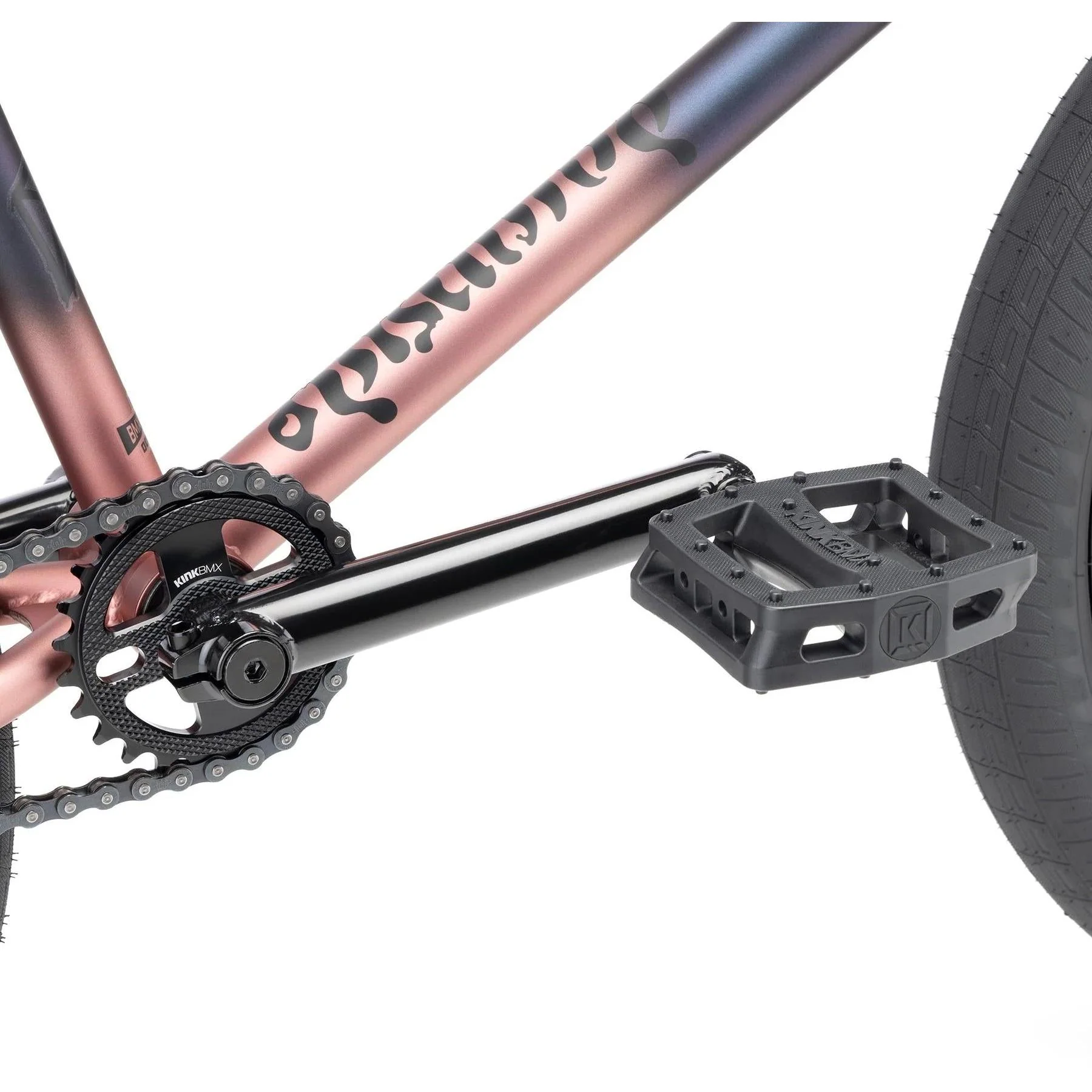 Kink Downside 20'' BMX Bike Purple Rose - Image 2
