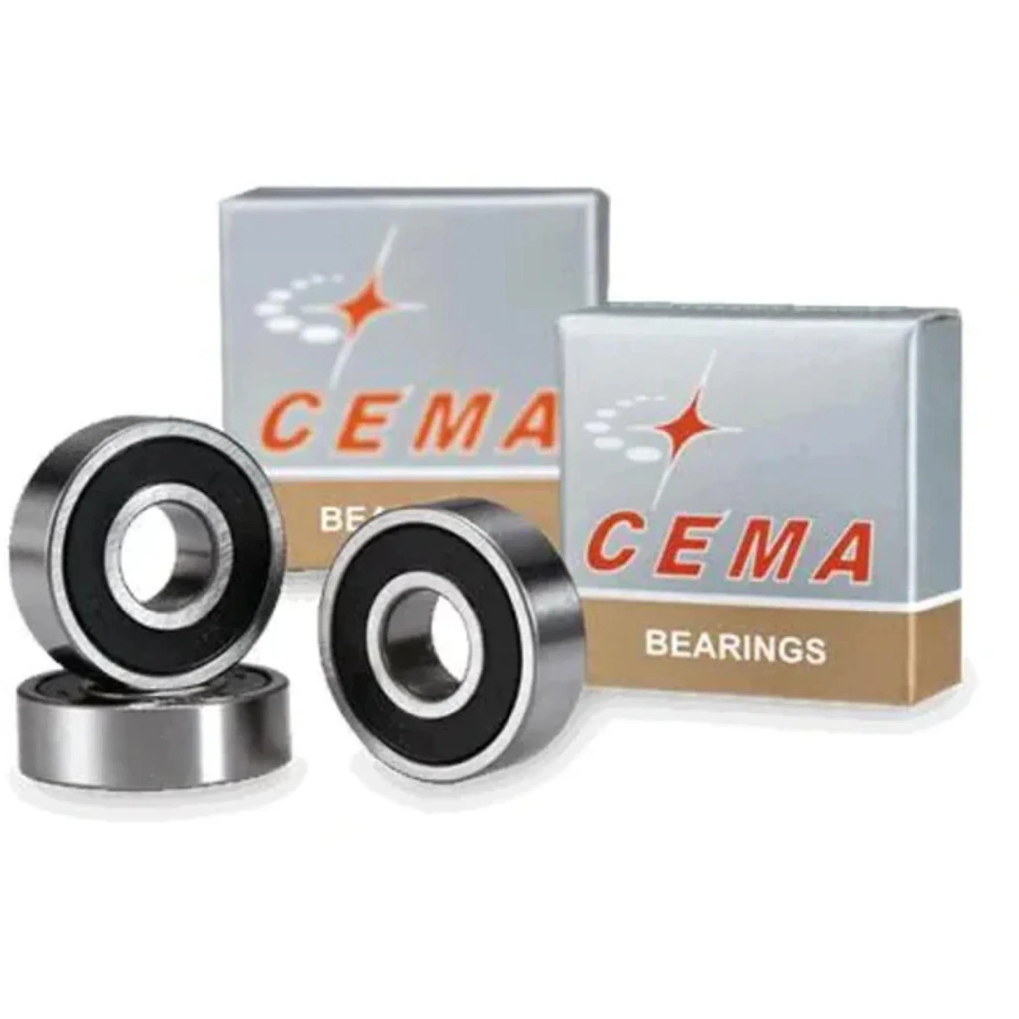 CEMA Chrome Steel Sealed Hub Bearings 6902LLB 15x28x7