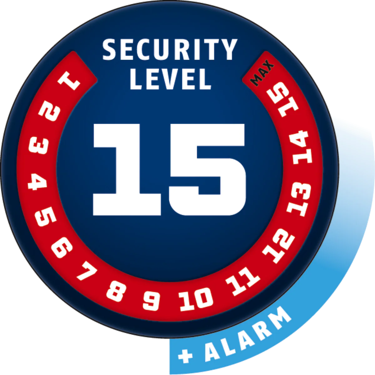 ABUS U-Bolt SmartX 770 Alarm 230mm Blue with USH - Image 2