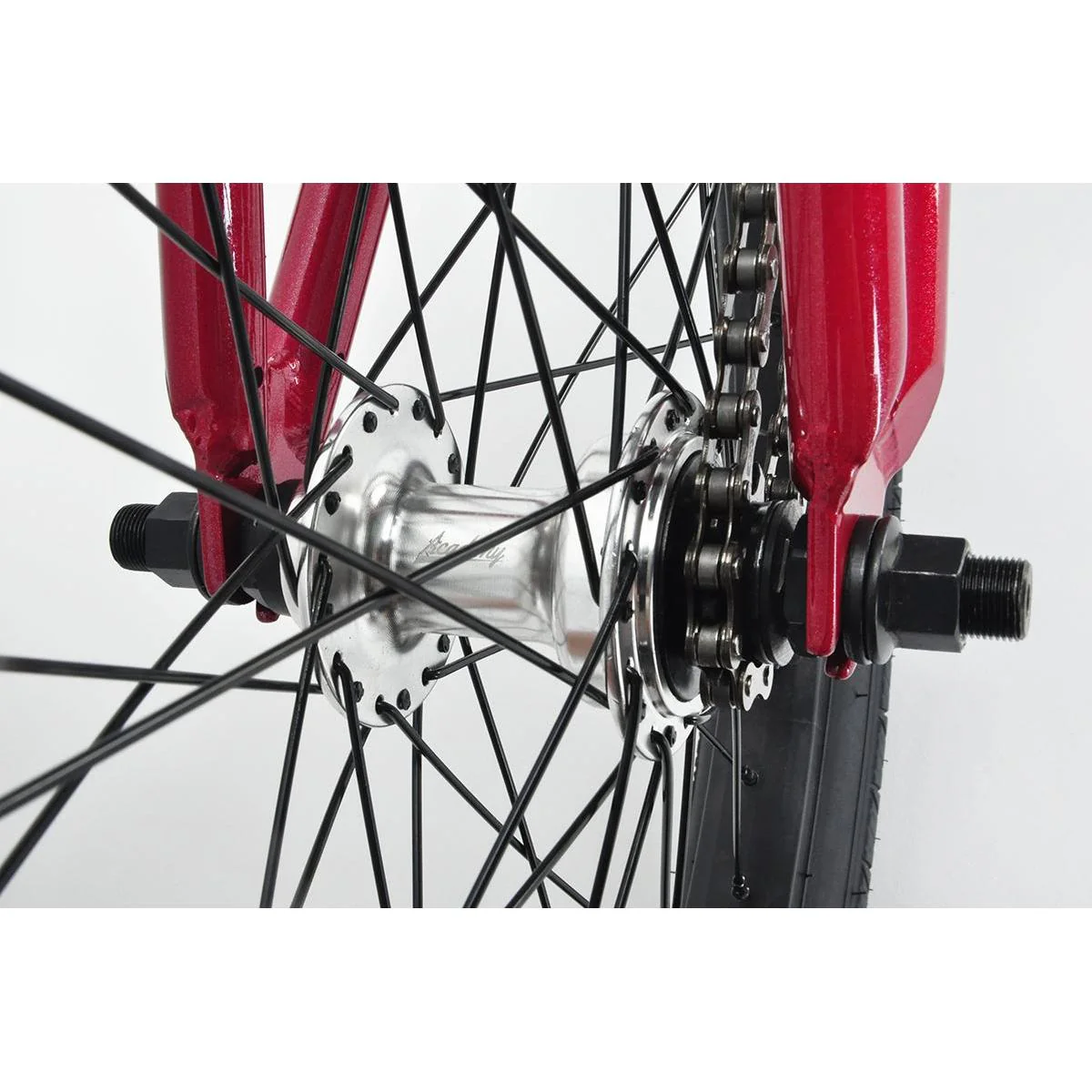 Academy Aspire 20 BMX Bike Trans Dark Red - Image 6