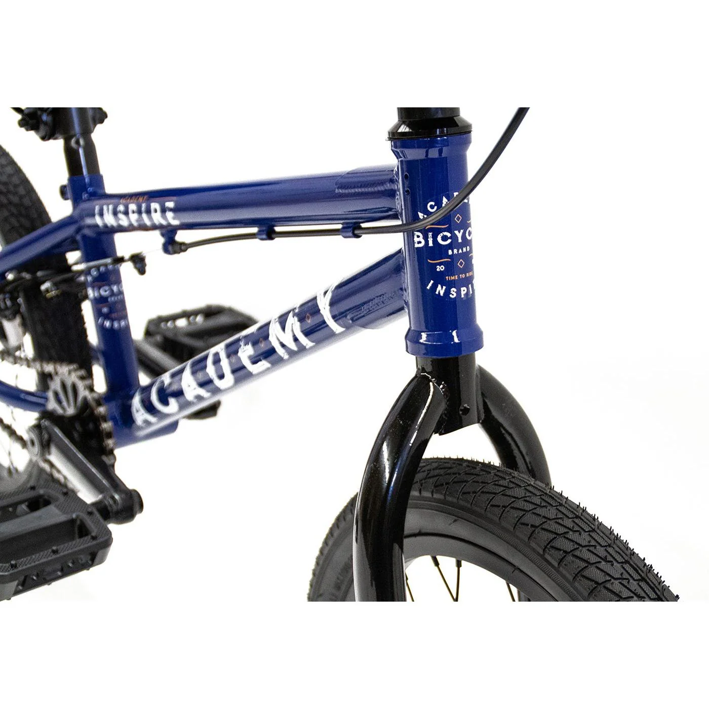 Academy Inspire BMX Bike 16'' Gloss Dark Blue - Image 2