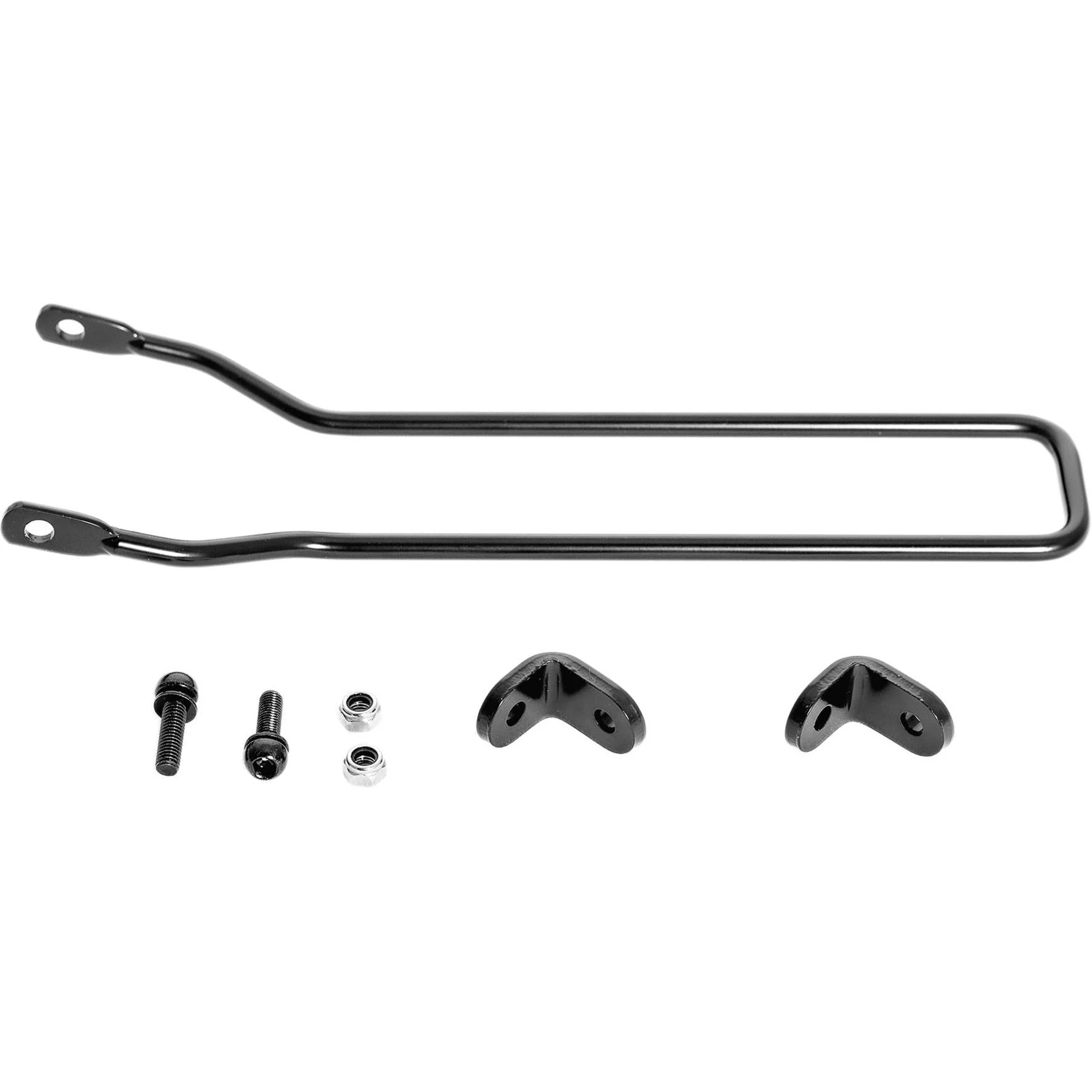 Adjustable Alloy 26-29 Disc Rear Rack 10mm Black