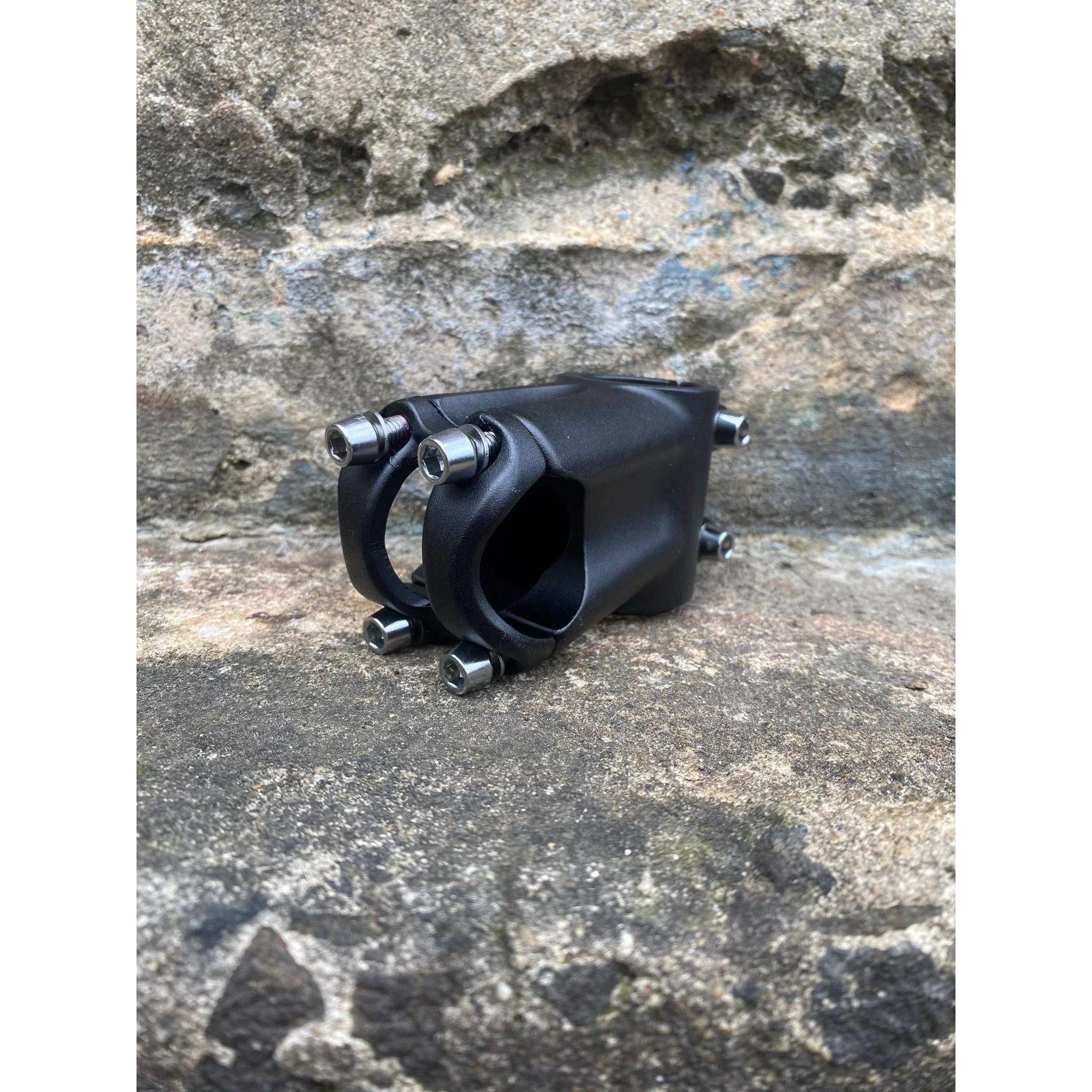 BPW Ahead Stem 28.6x50mm 0 Deg Rise 31.8mm BB 4-Bolt Black - Image 2
