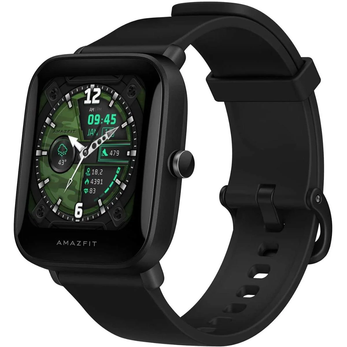 Amazfit Bip U Pro Smart Watch Black - Image 2