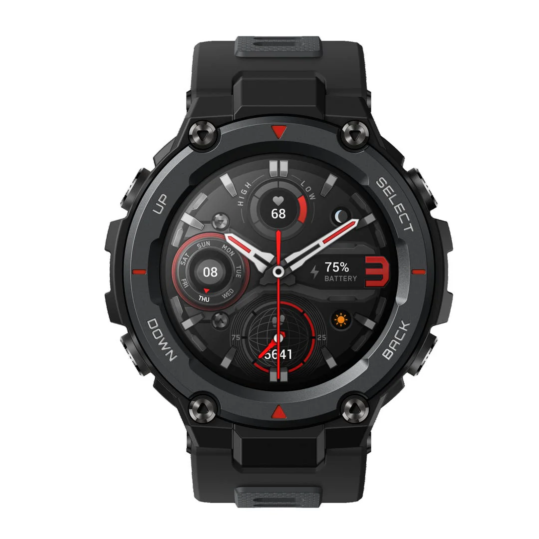 Amazfit T-Rex Pro Smart Watch Meteorite Black