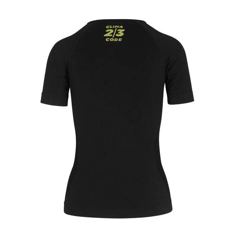 Assos Women's Spring Fall Short Sleeve Skin Layer Black Series - Image 2