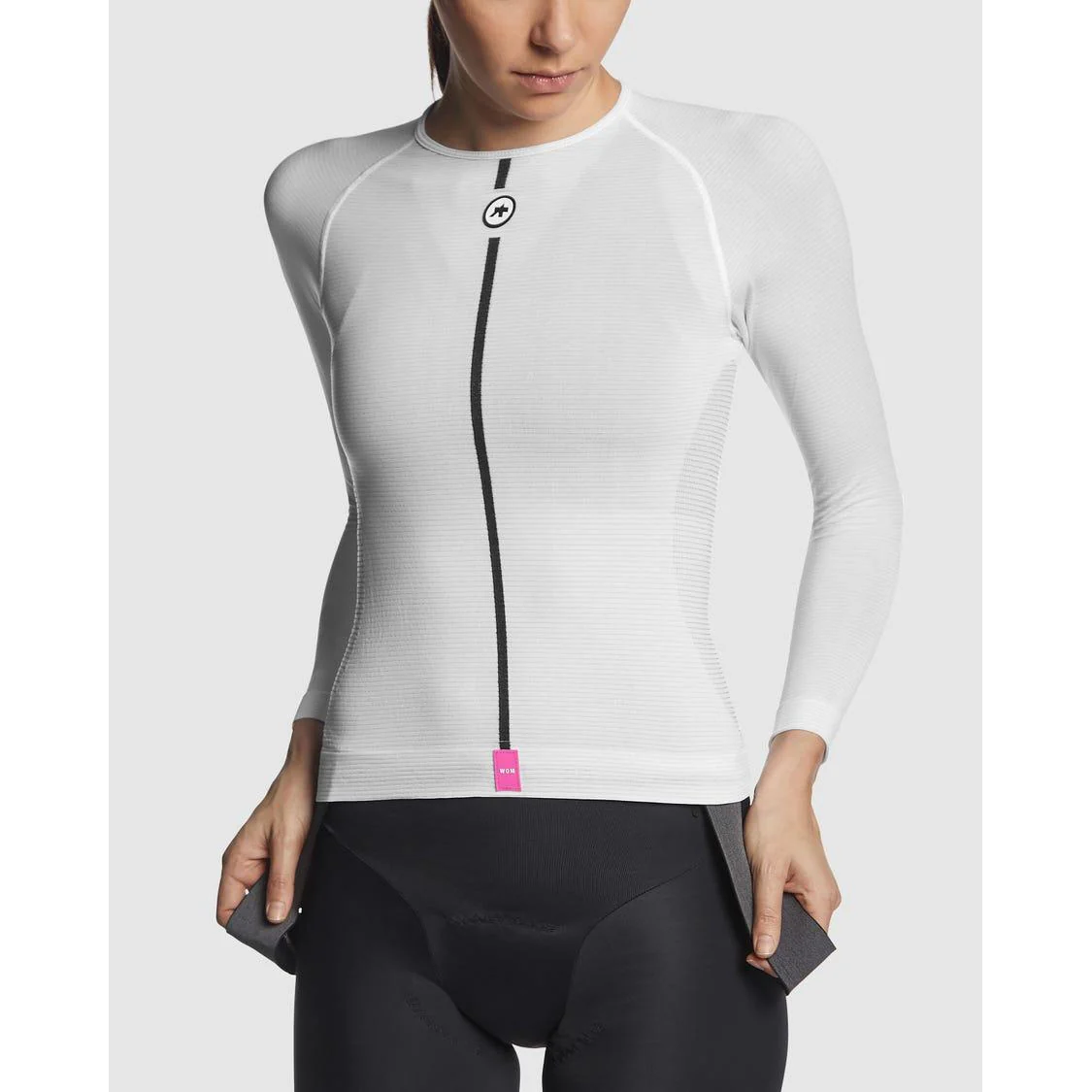 Assos Women's Summer LS Skin Layer Holy White - Image 5