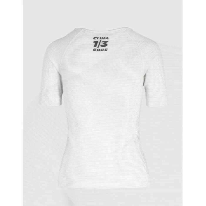 Assos Womens Summer Skin Layer Short Sleeve Base Layer Holy White - Image 2