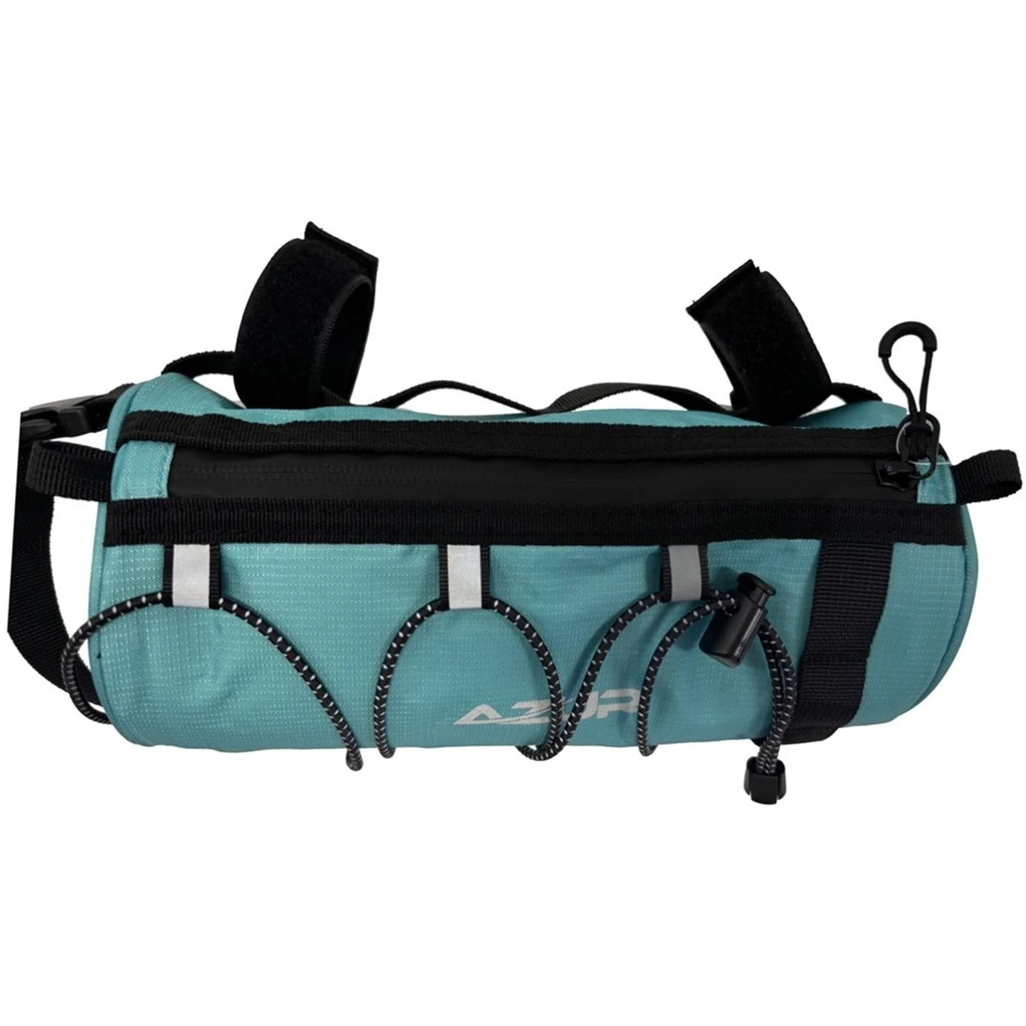 Azur Handlebar Roll Bag 2.3L Turquoise - Image 2