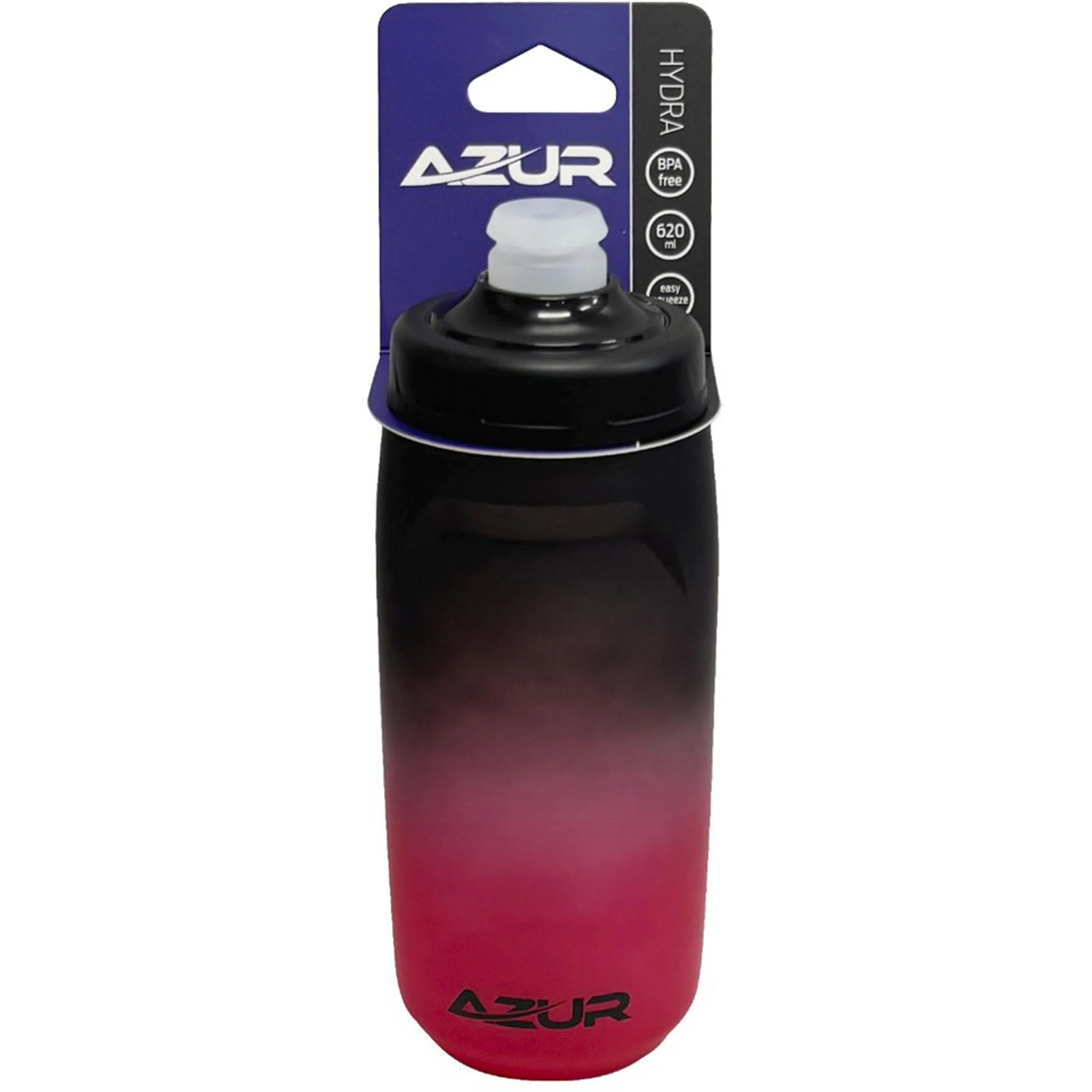 Azur Hydra Water Bottle 620ml Red - Image 3