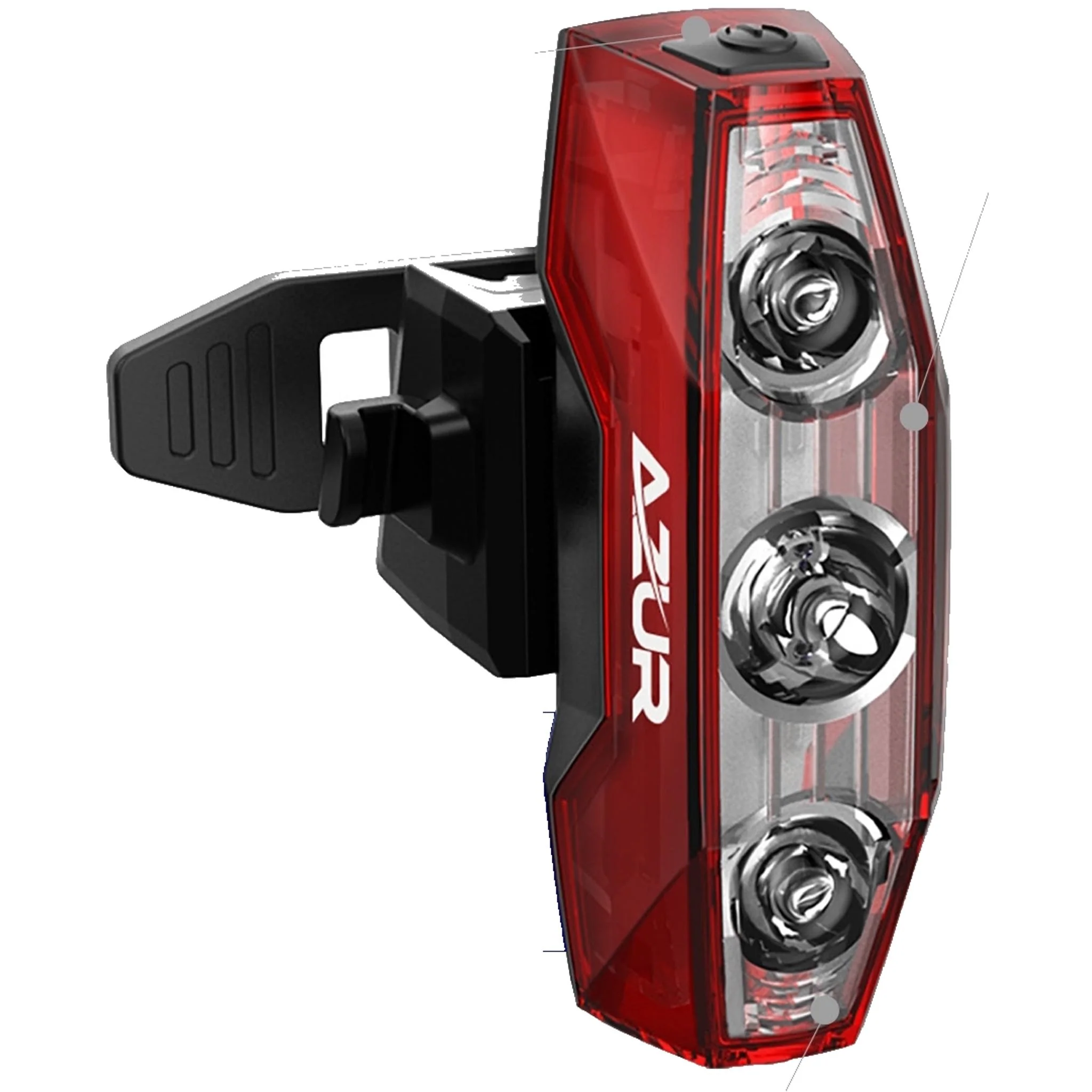 Azur Leo 50 Lumen Rear Light