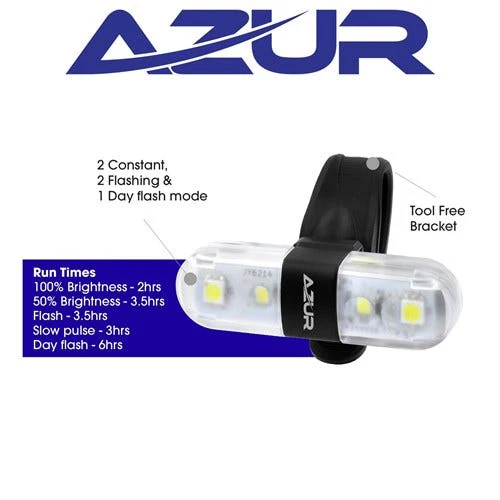 Azur Nano 60 Lumens USB Front Light - Image 2
