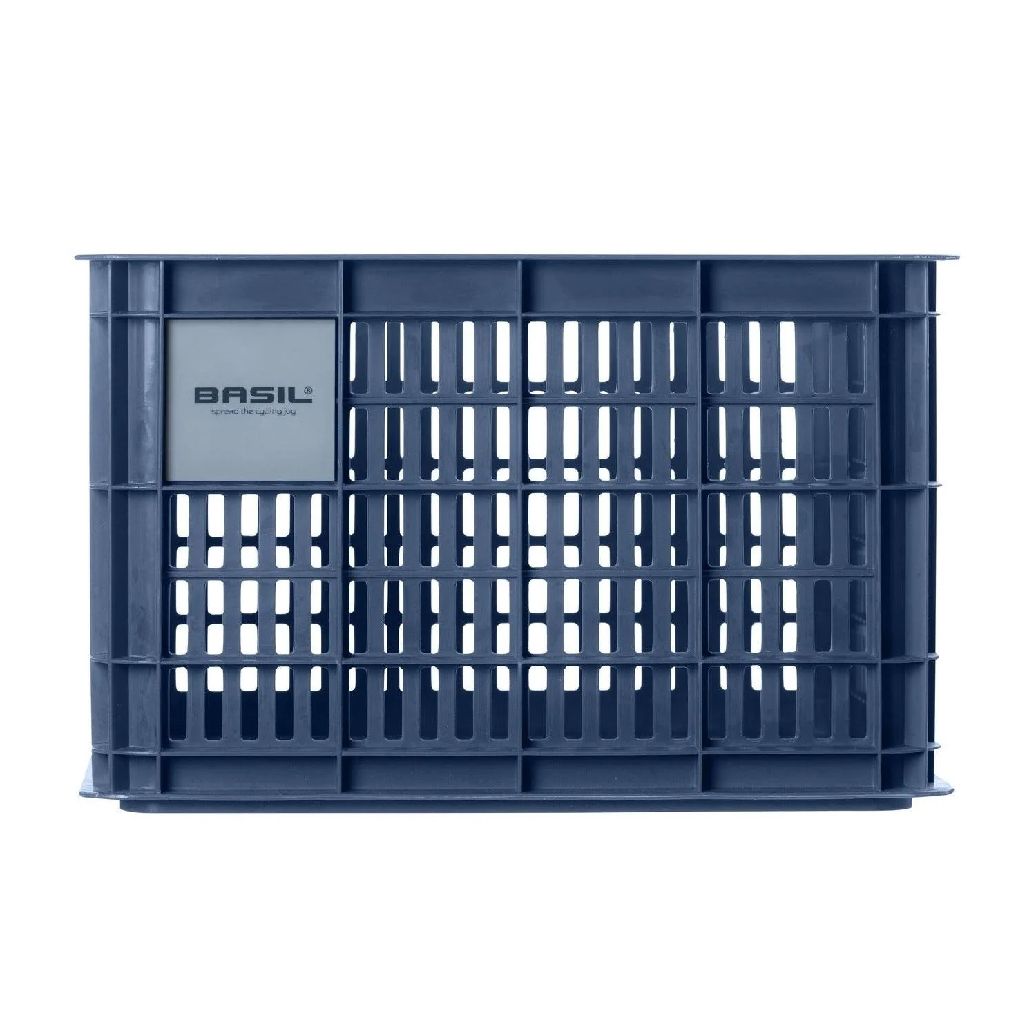 Basil Bicycle Crate Medium 29.5L Recycled Bluestone - Image 3