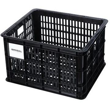 Basil Bicycle Crate Medium 29.5L Recycled Plastic Black - Image 6