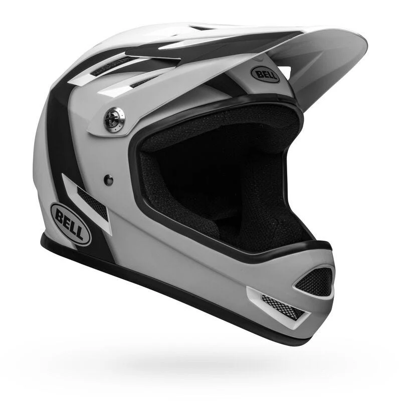 Bell Sanction Full Face Helmet Matte Black/White - Image 2