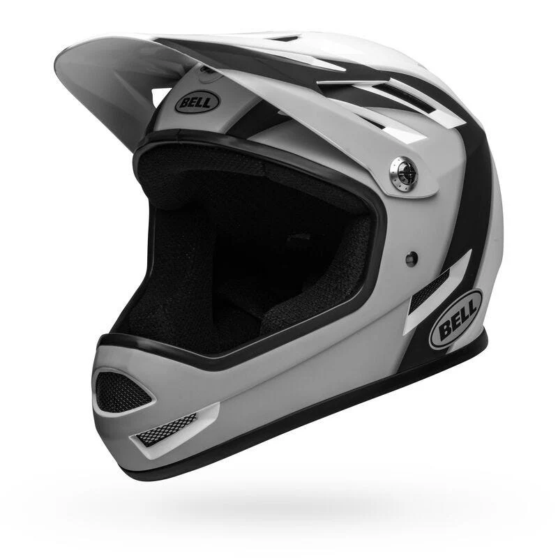 Bell Sanction Full Face Helmet Matte Black/White - Image 3