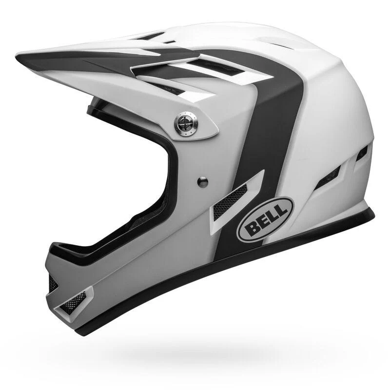 Bell Sanction Full Face Helmet Matte Black/White - Image 4