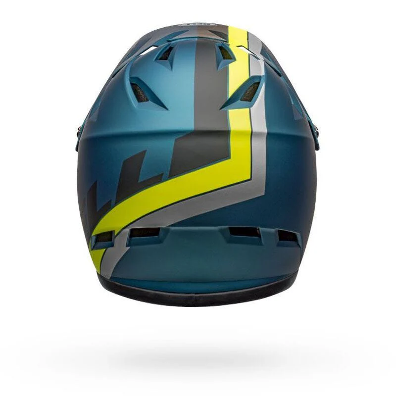 Bell Sanction Fullface Helmet Blue/Hi-Viz - Image 6