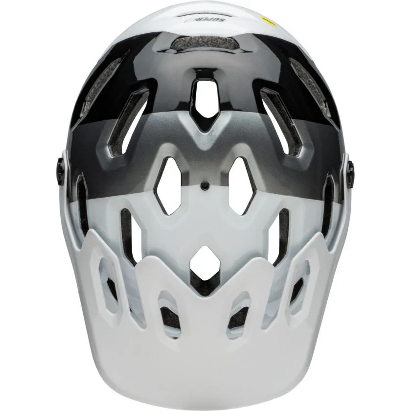 Bell Super 3R MIPS Full Face Helmet Gloss White/Black - Image 5