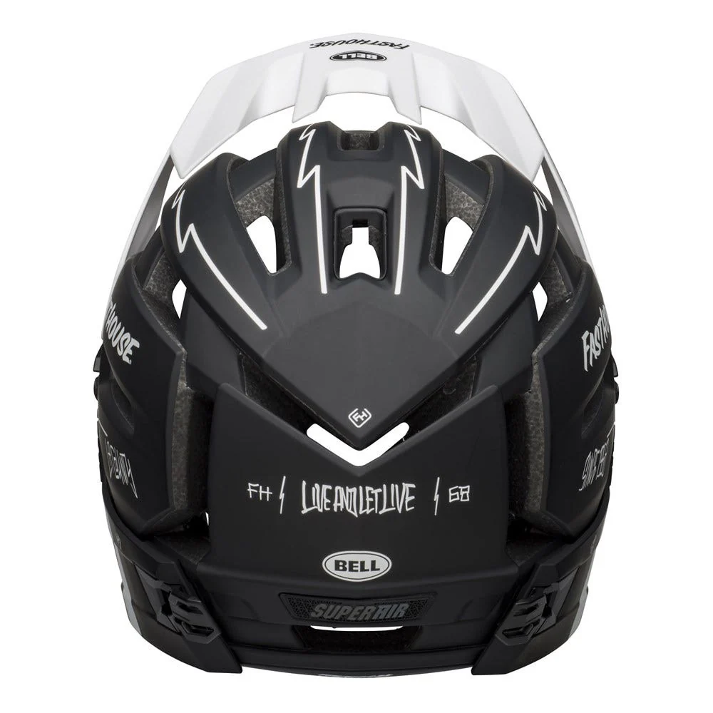 Bell Super Air R Spherical Mips Fullface Helmet Fasthouse Black/White - Image 4