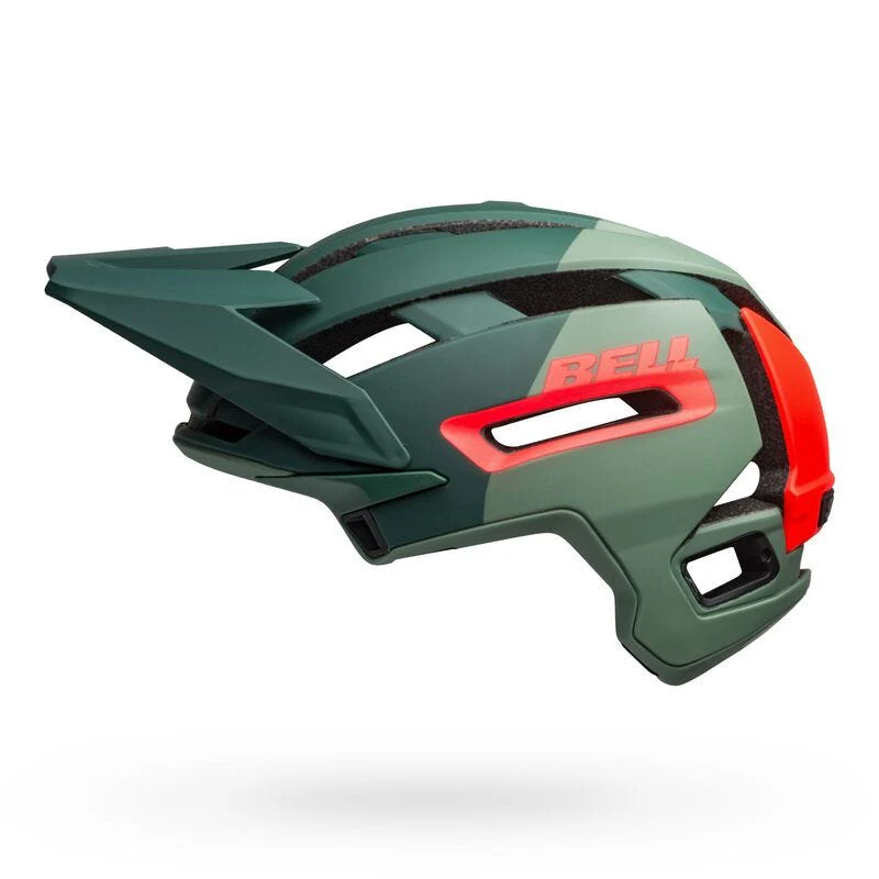 Bell Super Air R Spherical Mips Fullface Helmet Green/Infrared - Image 10