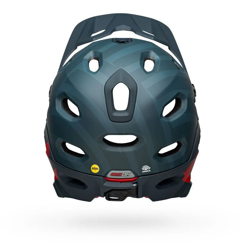 Bell Super DH Mips Fullface Helmet Matte Blue/Crimson - Image 5