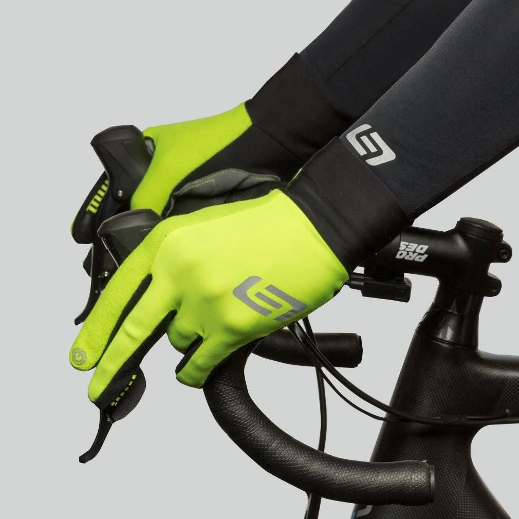 Bellwether Climate Control Full Finger Gloves Hi-Vis - Image 2