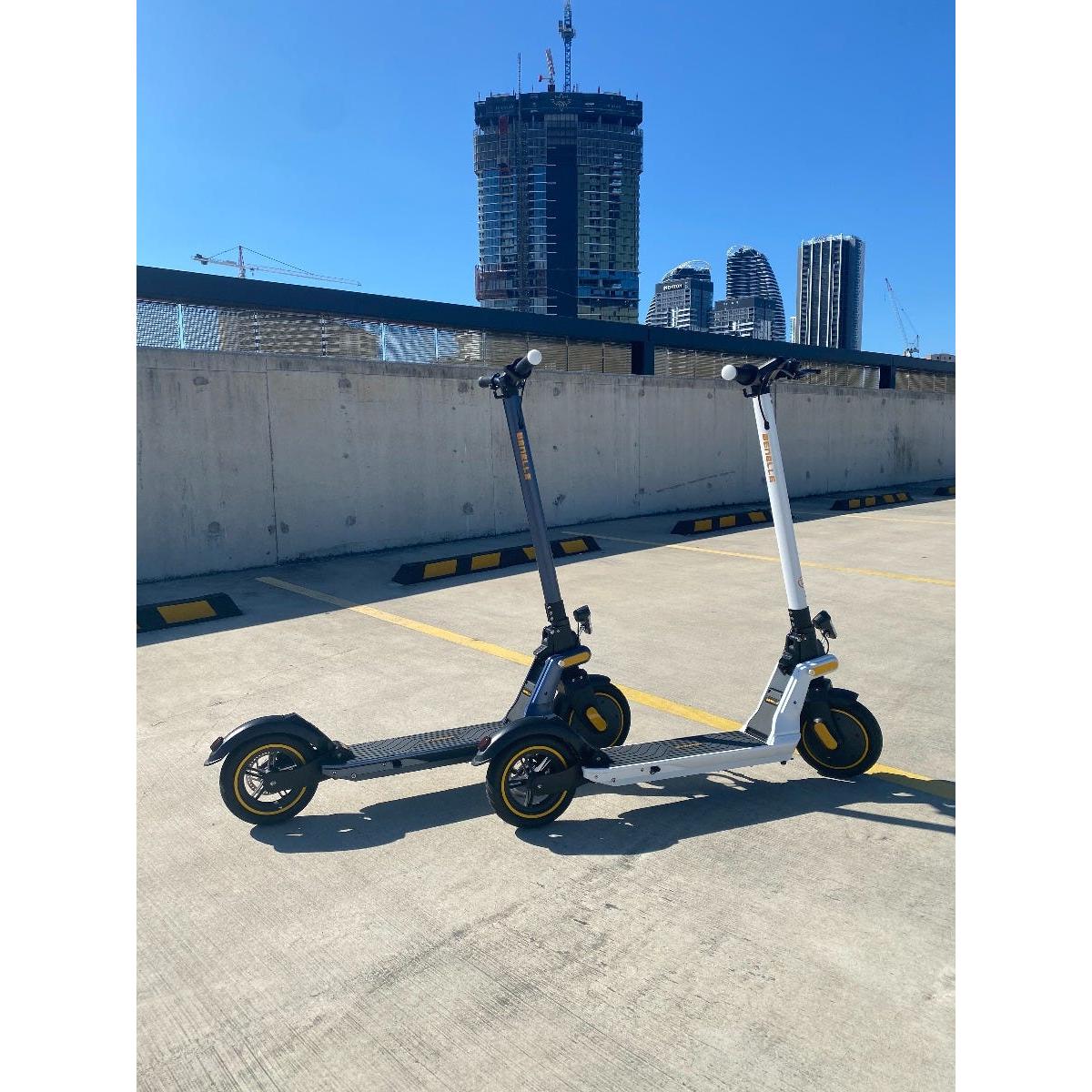 Benelle S-Series 350W Electric Scooter Arctic White - Image 12