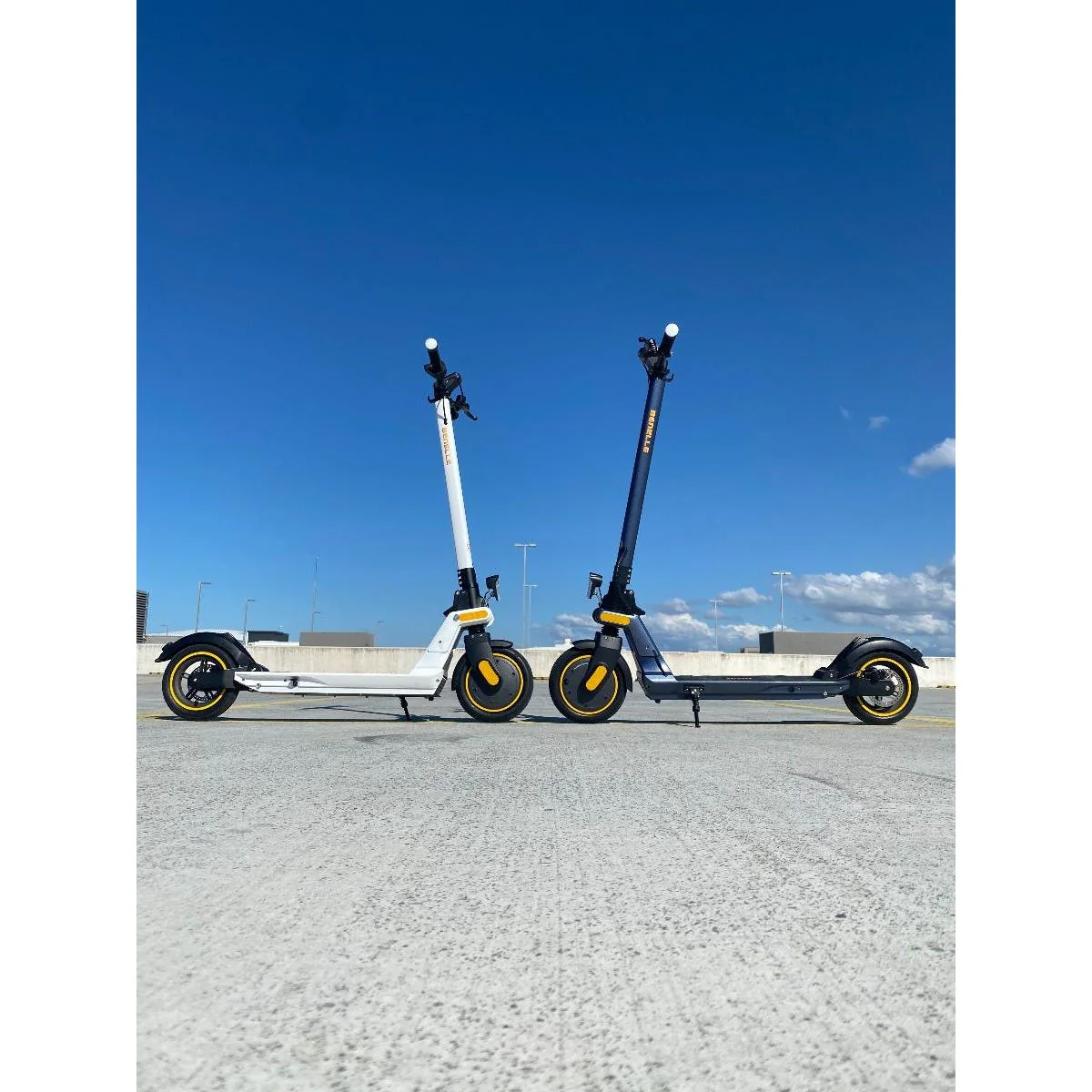 Benelle S-Series 350W Electric Scooter Arctic White - Image 14