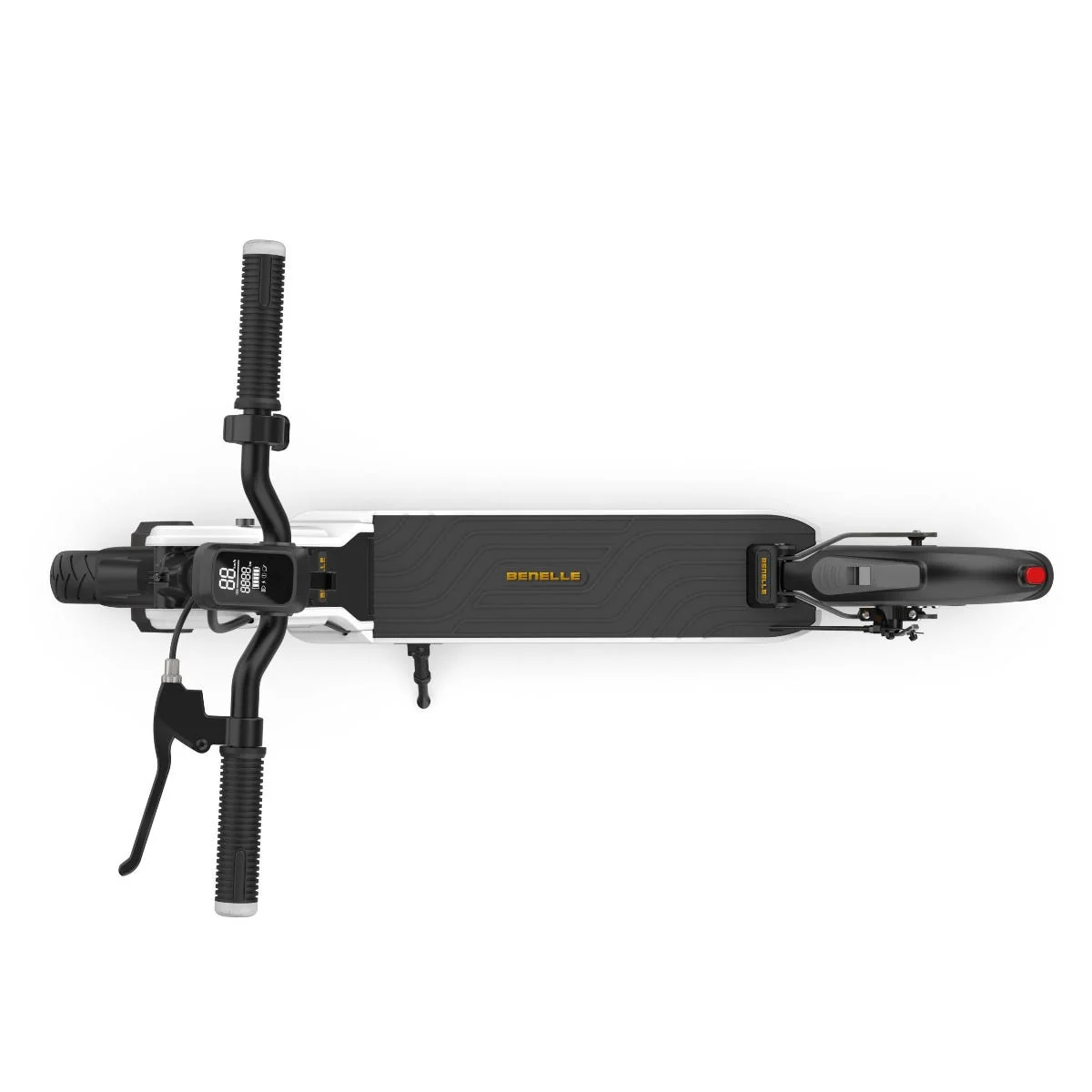 Benelle S-Series 350W Electric Scooter Arctic White - Image 8