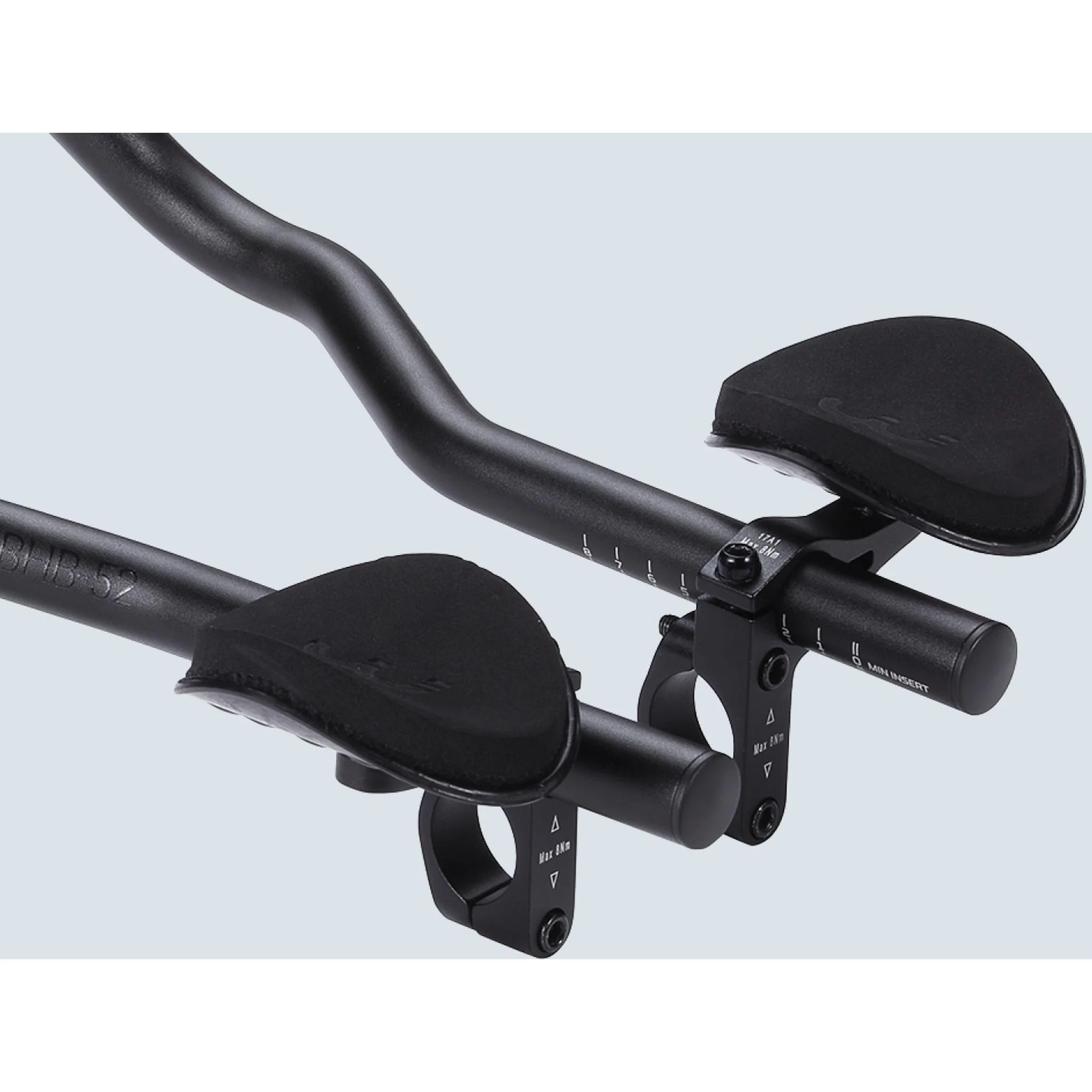 BBB AeroBase Clip-On Aero Bars Black - Image 5
