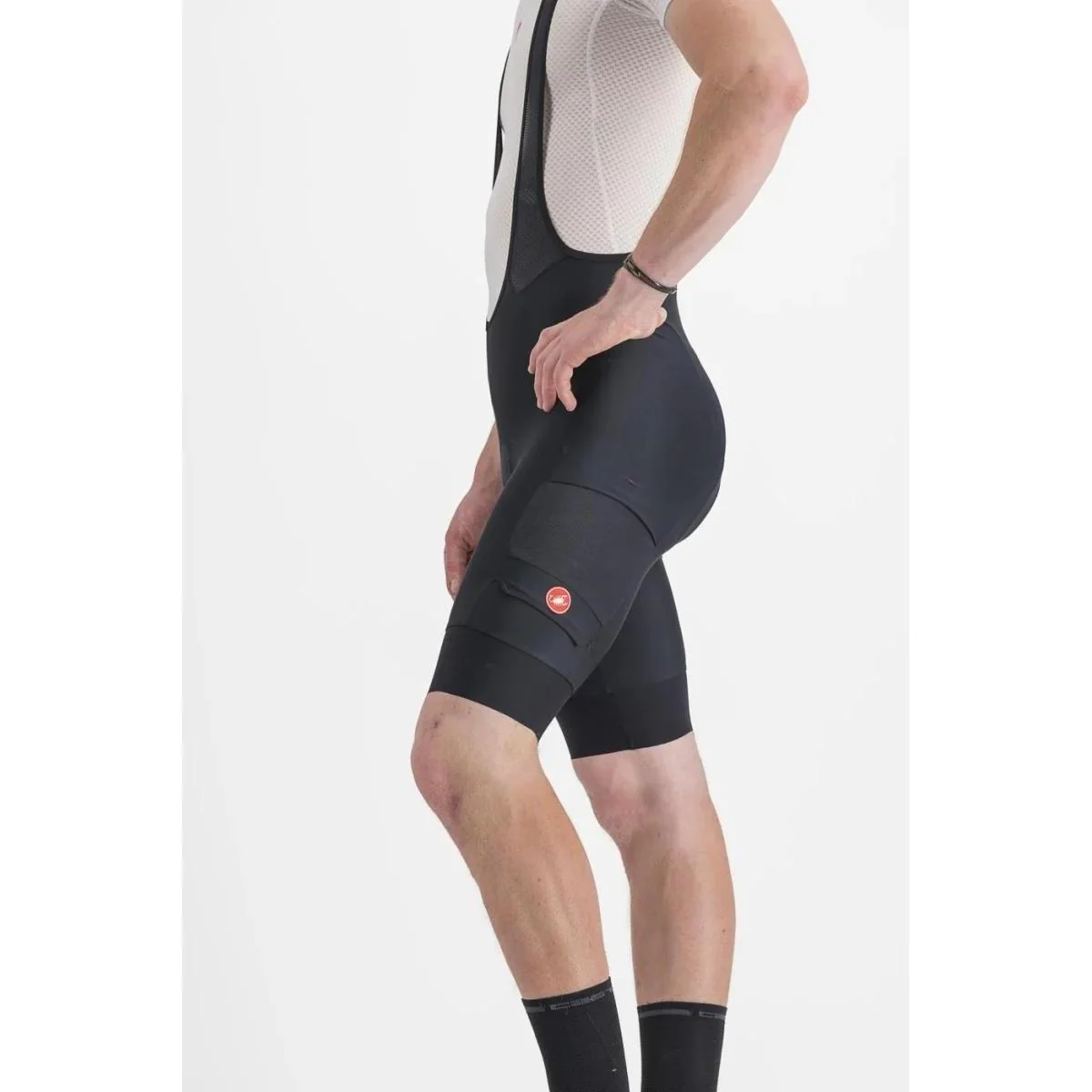 Castelli Unlimited Cargo Bibshorts Black - Image 4
