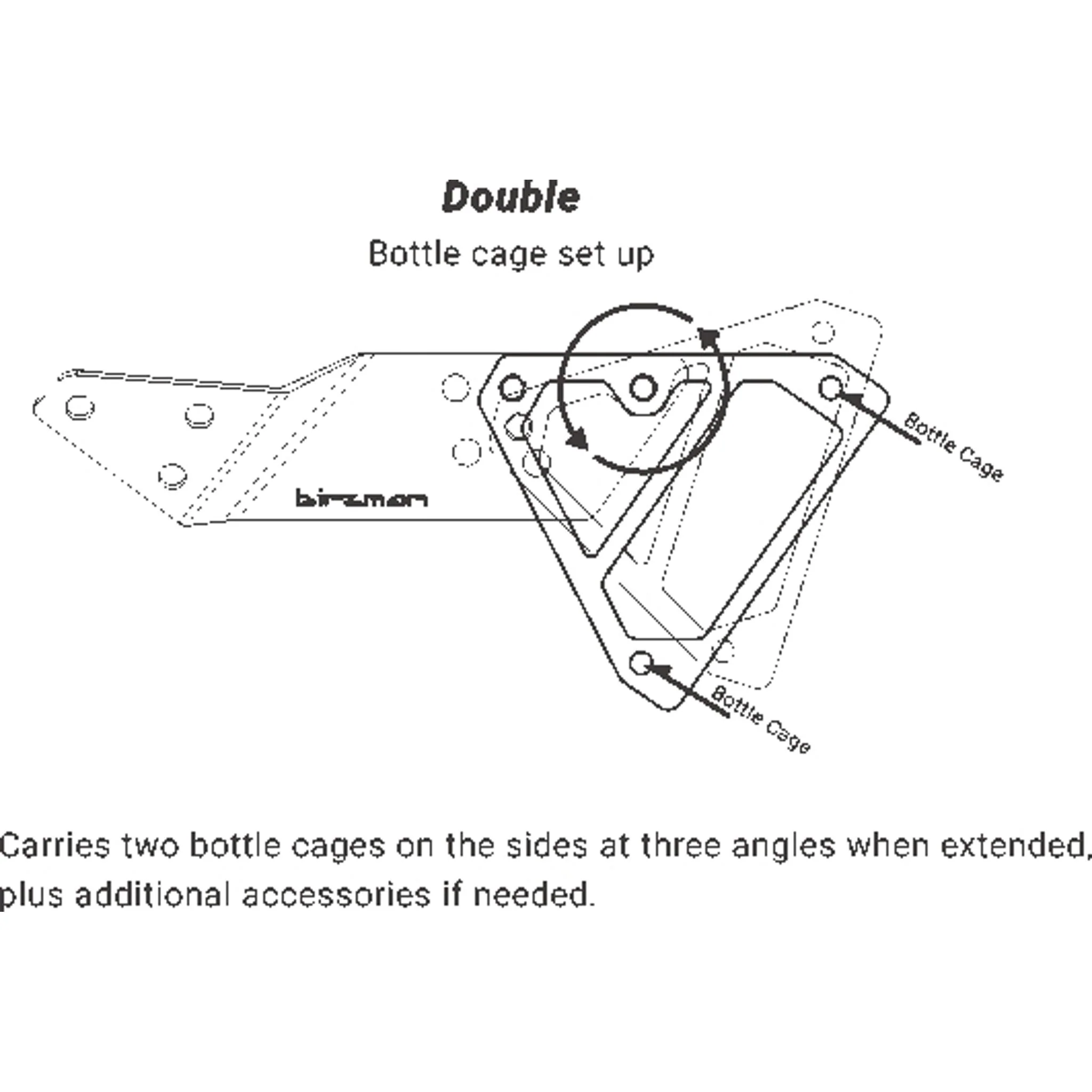 Birzman Aeroman Triathlon Hydration Carrier - Image 2