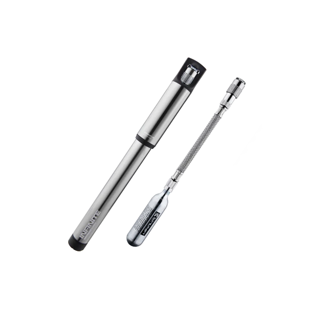 Birzman Infinite Apogee Road CO2 Hybrid Minipump Silver