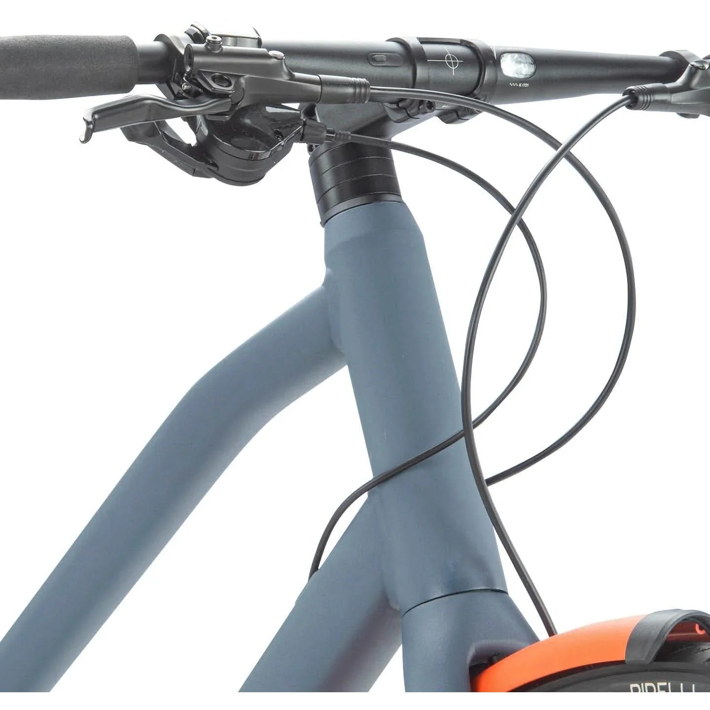 BMC 257 AL ONE ST Hybrid Bike Blue - Image 4