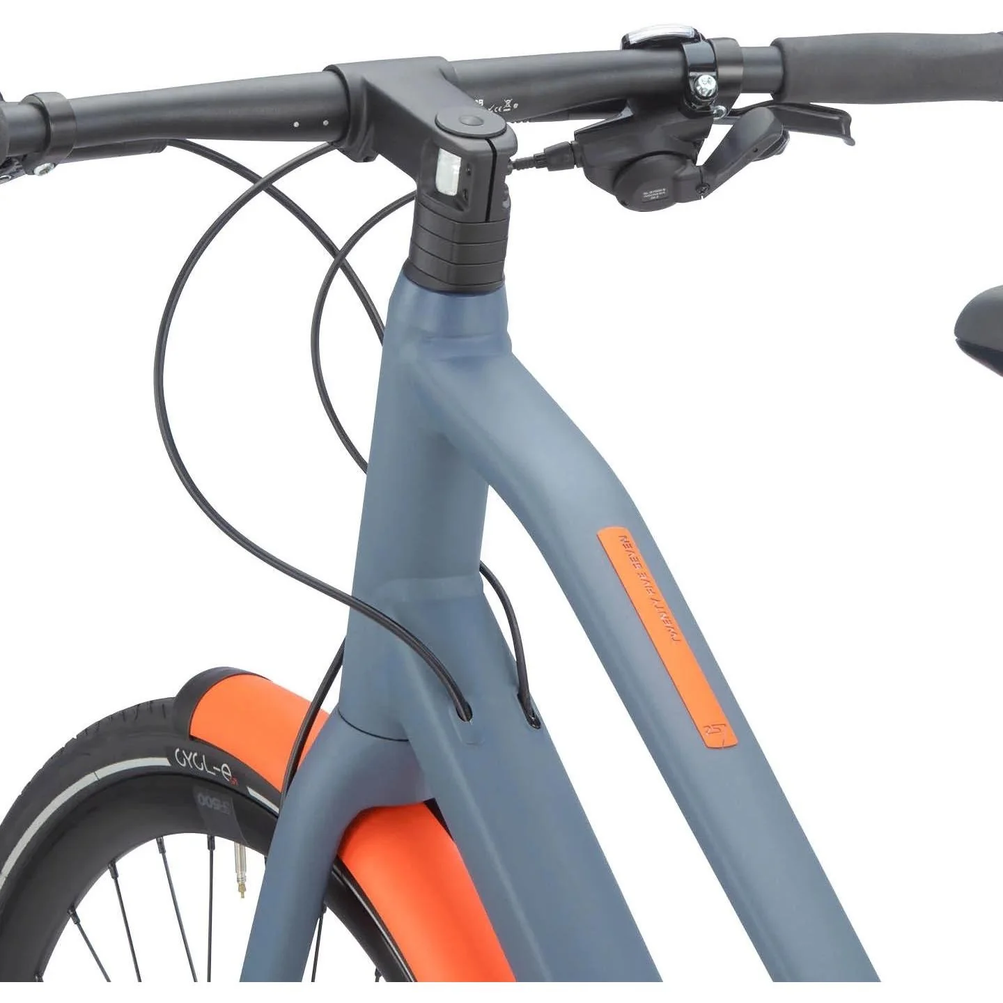 BMC 257 AL ONE ST Hybrid Bike Blue - Image 7