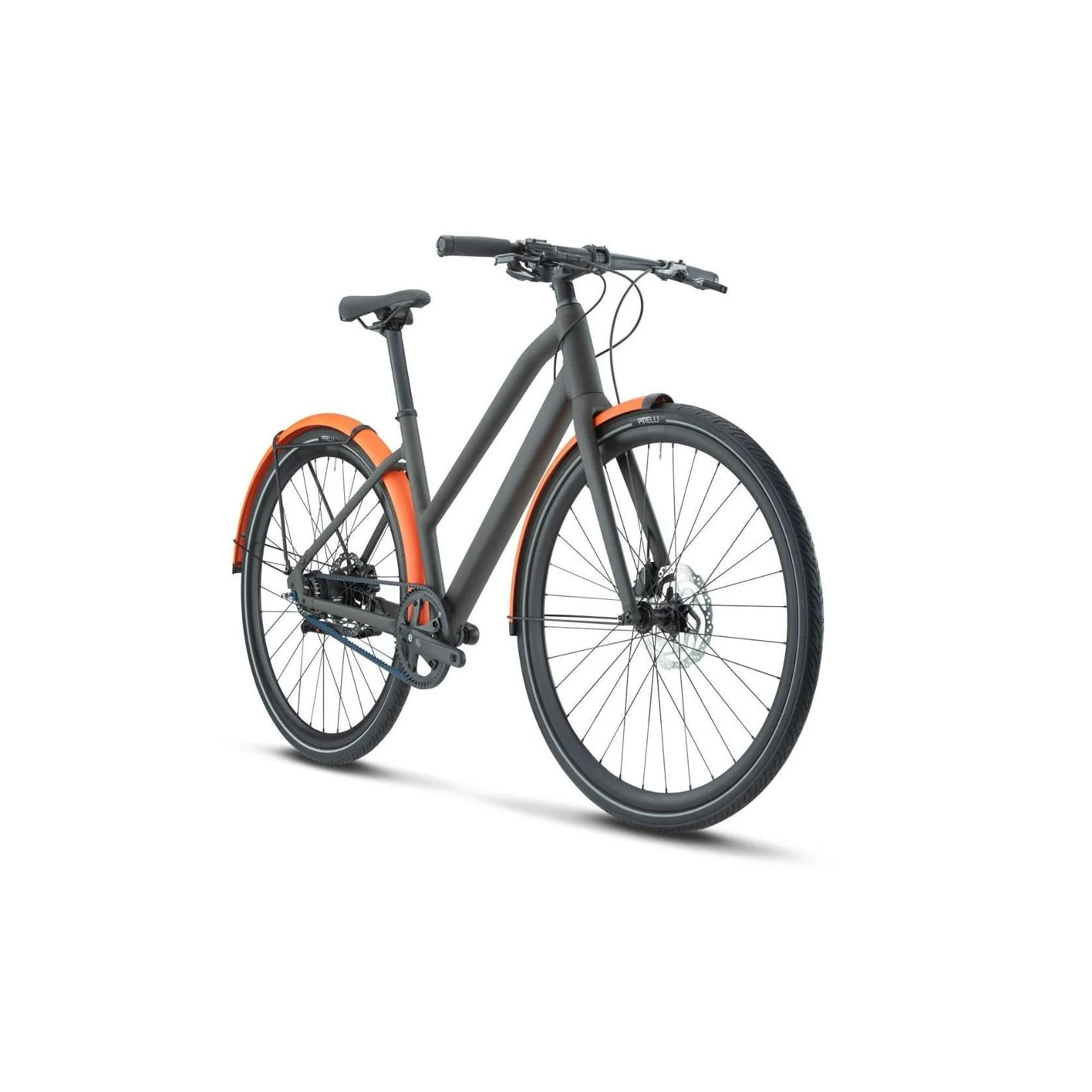 BMC 257 Urbanchallenge AL THREE Step-Through Hybrid Bike Slate - Image 2
