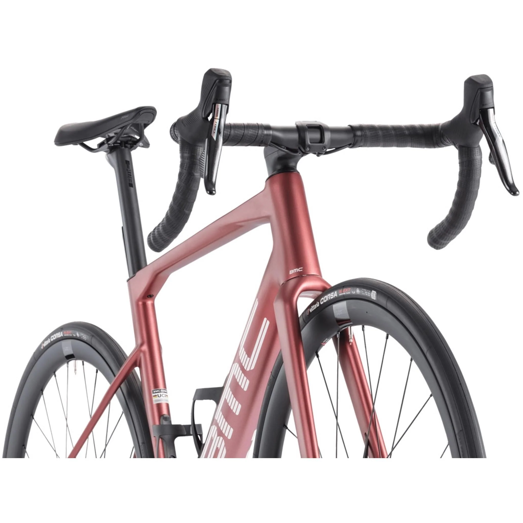 BMC Roadmachine 01 Three Road Bike Red/White/White - Image 3