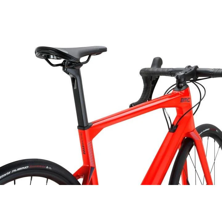 BMC Roadmachine Five Road Bike Neon Red - Image 7