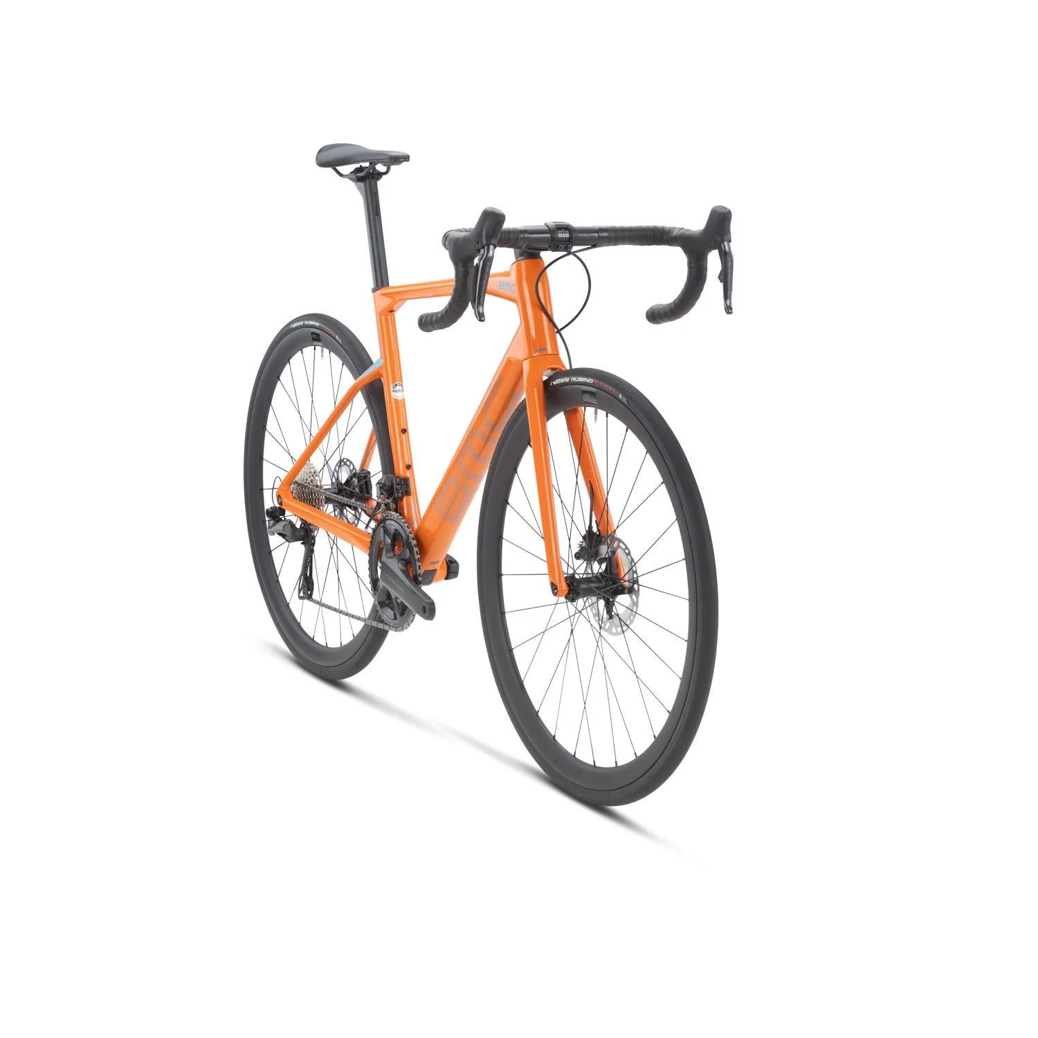 BMC Roadmachine ONE Road Bike Orange/Petrol - Image 3
