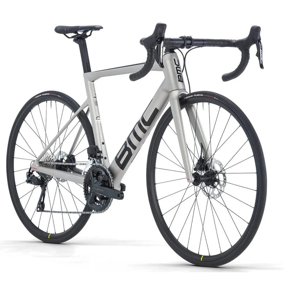 BMC Teammachine SLR FIVE Road Bike Grey/Black - Image 3