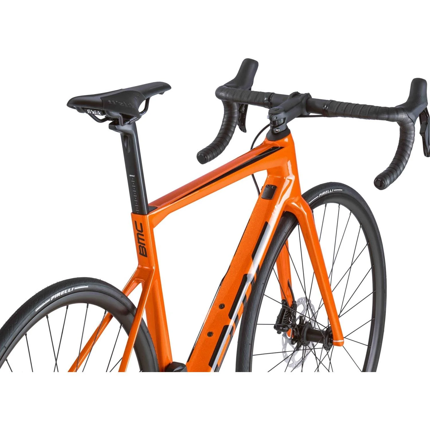 BMC Teammachine SLR Four Road Bike Orange/Black/Silver - Image 3