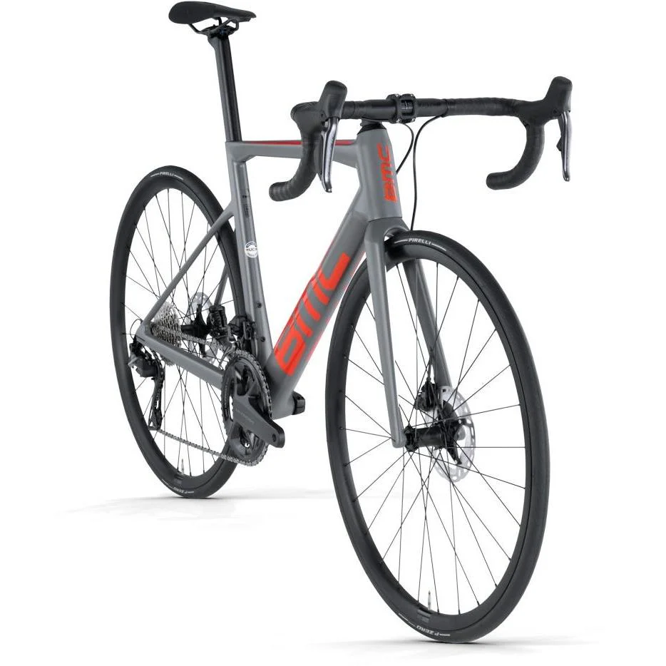 BMC Teammachine SLR Two Road Bike Grey/Orange/Black - Image 2